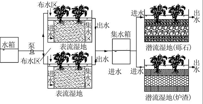 人工濕地污水處理工藝